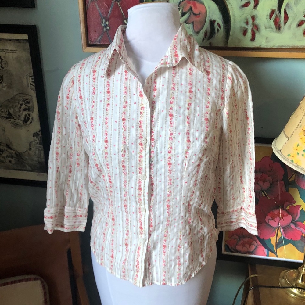 Forever 21 floral shirt